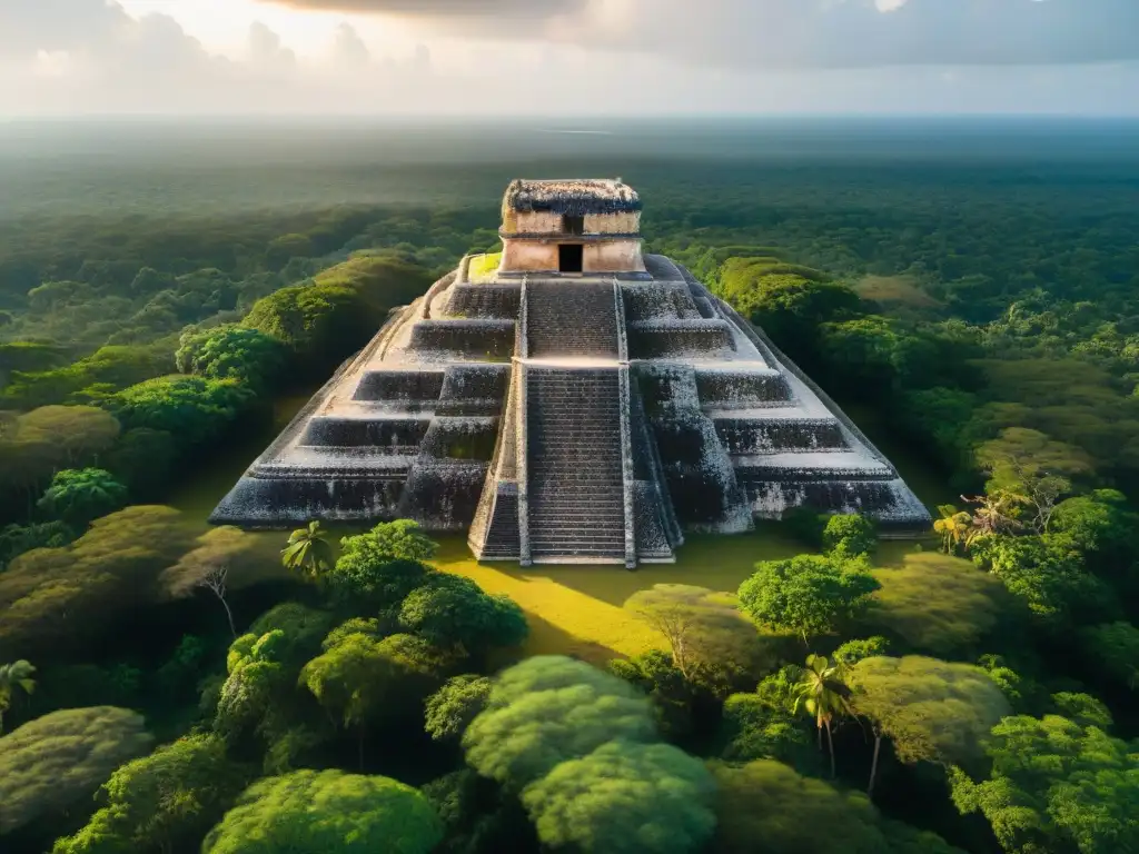 Exploración aérea revela ruinas mayas entre frondosa jungla