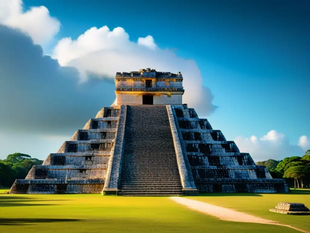 Alineaciones astronómicas mayas en Chichen Itza, detalladas y precisas, bajo la luz del sol