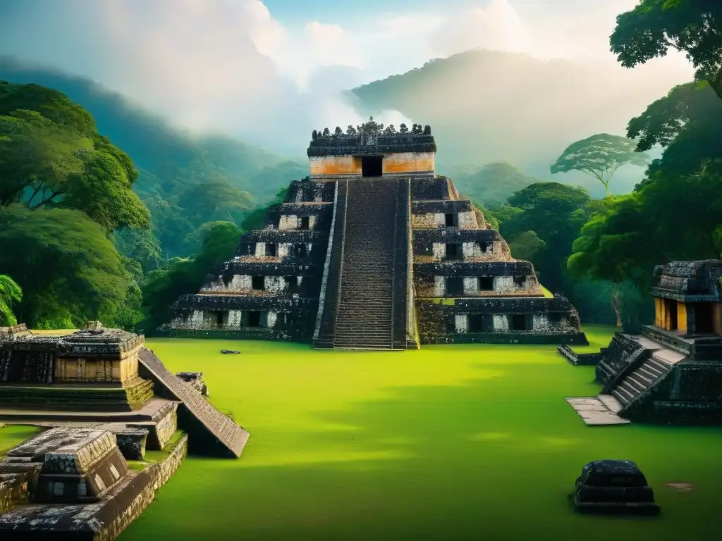 Descifrando alineaciones astronómicas en Copán: ruinas Mayas detalladas con motivos solares y celestes en la selva verde