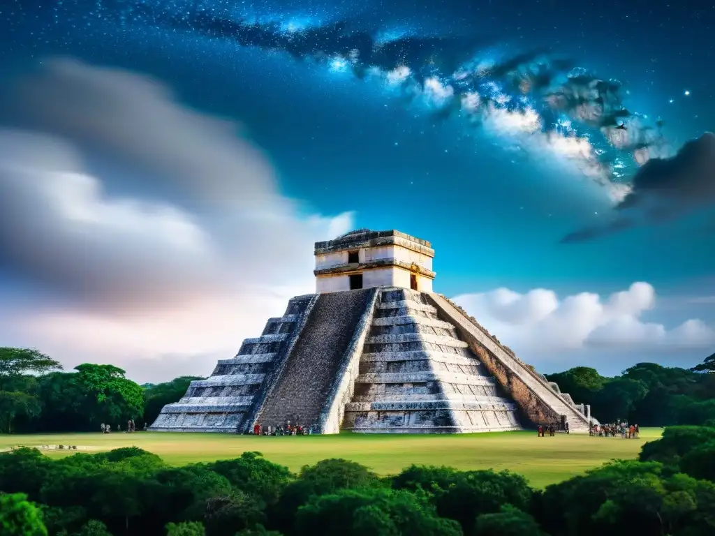 Explora la antigua astronomía maya en Chichén Itzá, observando la mística conexión con el cosmos en su observatorio