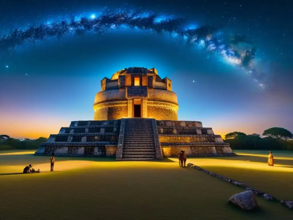 Antiguos astrónomos mayas cartografían estrellas en observatorio nocturno