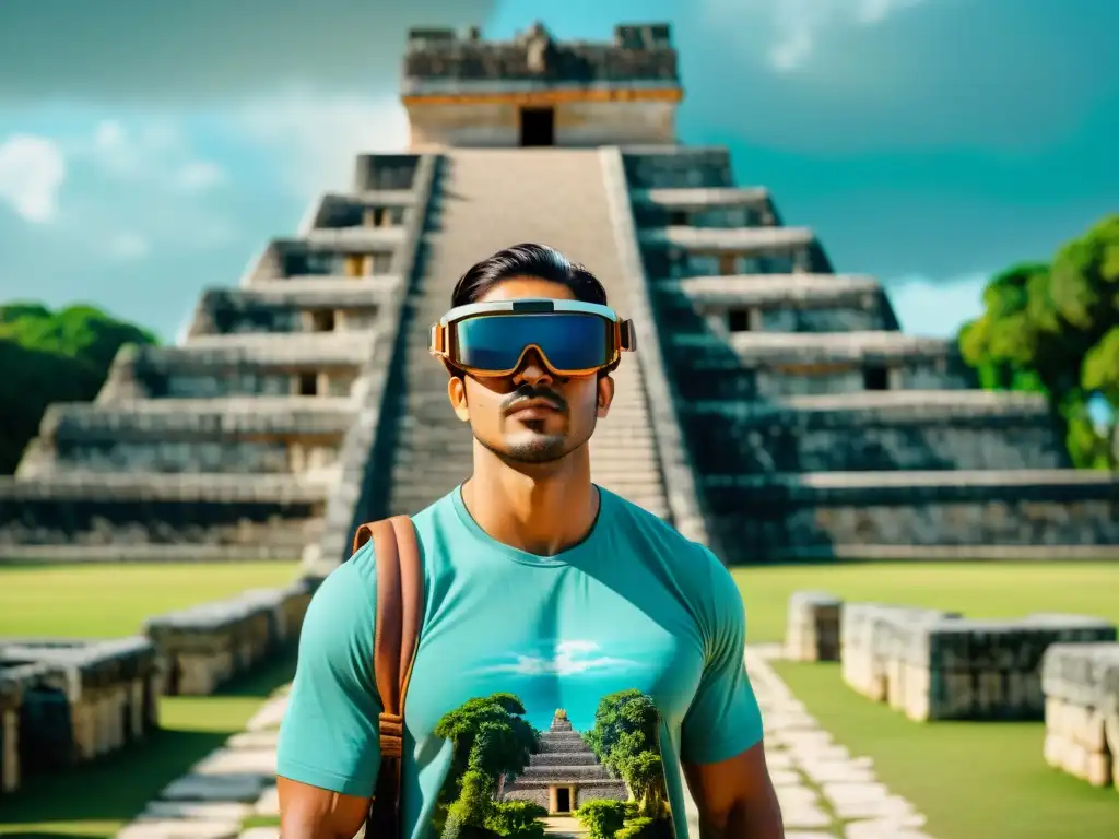 Explora Chichén Itzá con apps de realidad aumentada, fusionando historia y tecnología en una experiencia única