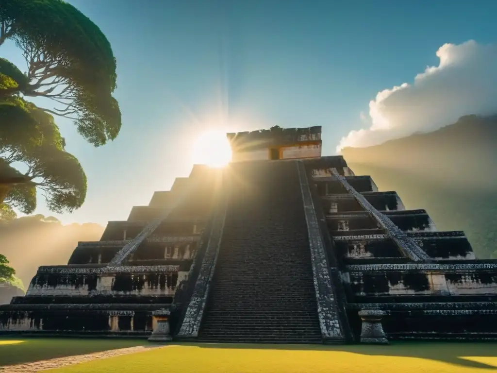 Arquitectura maya: el sol ilumina templo durante equinoccio, revelando su profundo significado en la cultura maya