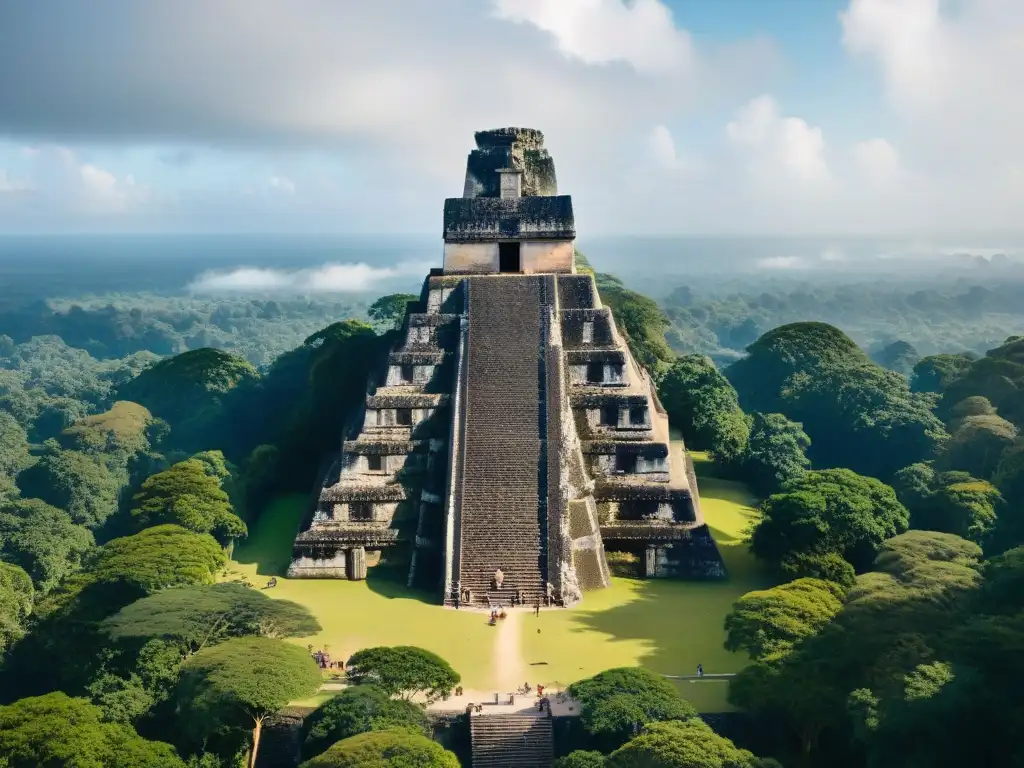 Arquitectura maya y turismo cultural: Detalles y pirámides de Tikal, testimonio de su legado