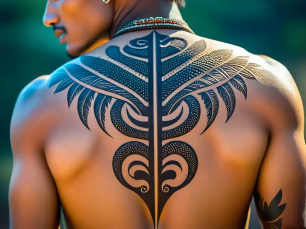 Arte corporal en civilización Maya: Intrincadas cicatrices inspiradas en motivos antiguos