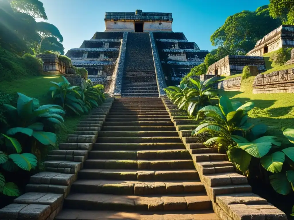 Ingeniería y arte se fusionan en las escalinatas mayas, invitando al turismo cultural a maravillarse con esta maravilla arquitectónica