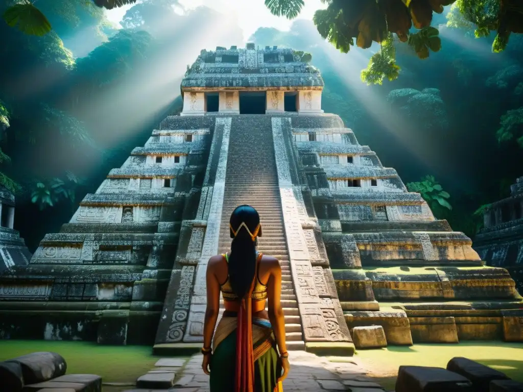 Explora el arte maya en el Templo de las Inscripciones, Palenque, México