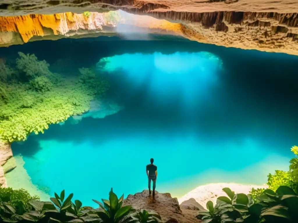 Explorando la belleza de los cenotes sagrados mayas en el turismo cultural