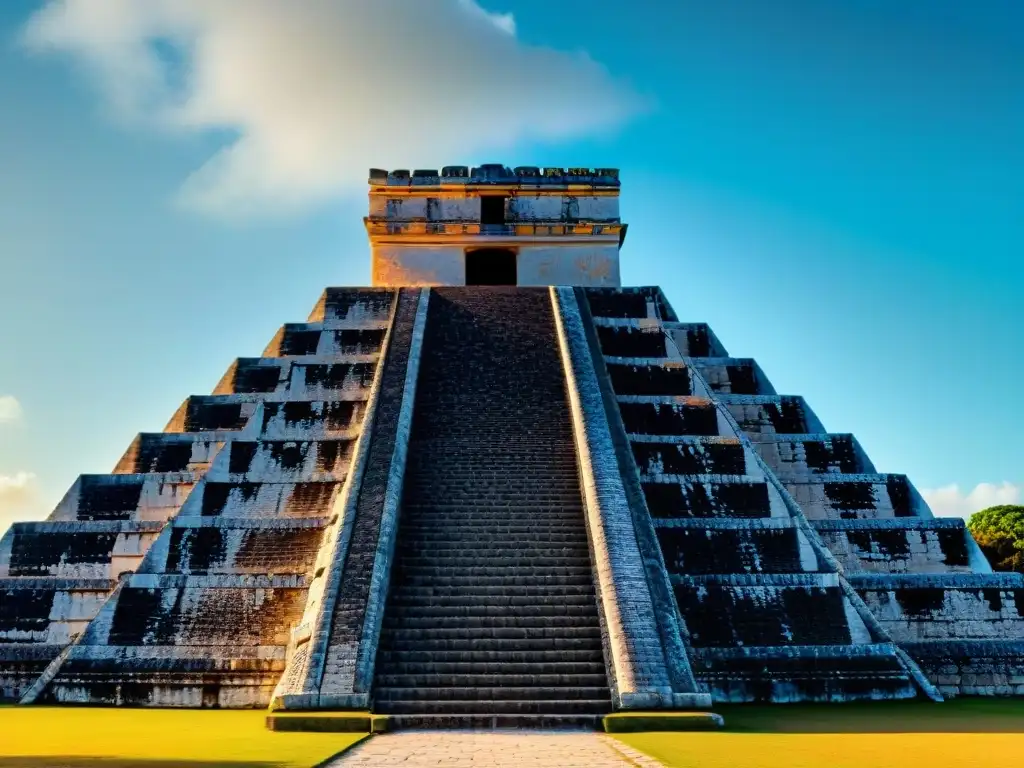 La belleza matemática de la arquitectura Maya en el Templo de Kukulcán