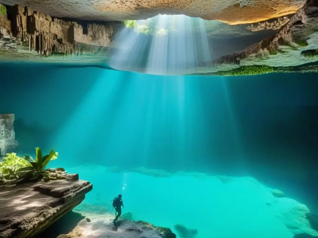 Explora la belleza misteriosa de los cenotes en la Cosmovisión Maya