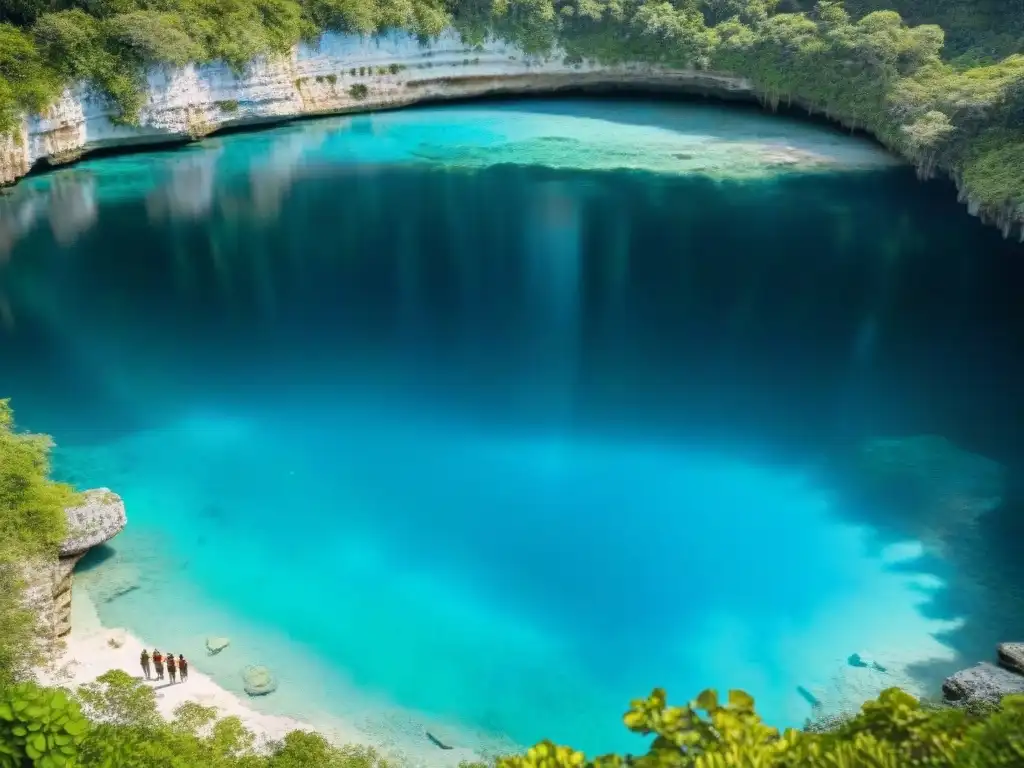 Explorando la belleza y el significado cultural de los cenotes mayas en la misteriosa selva