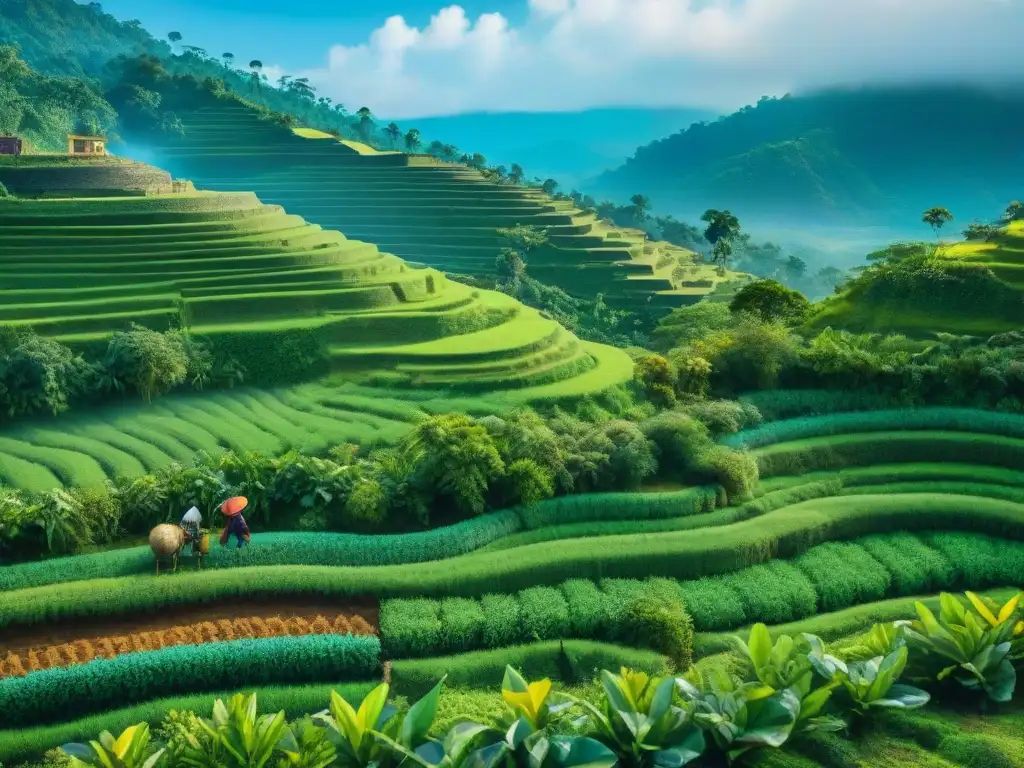 Campesino maya construye sistema agrícola terrazas, Conservación suelo técnicas mayas