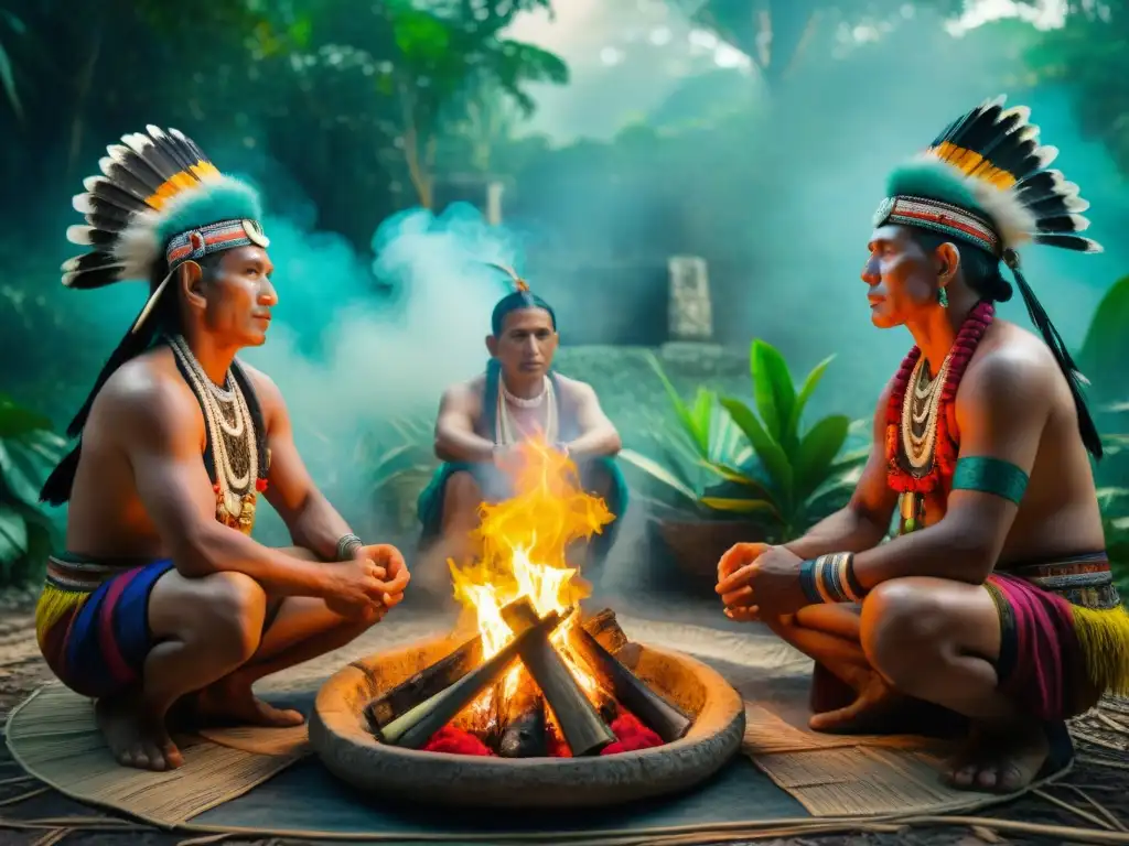 Ceremonia ancestral de Mayas, con sabiduría y tradición