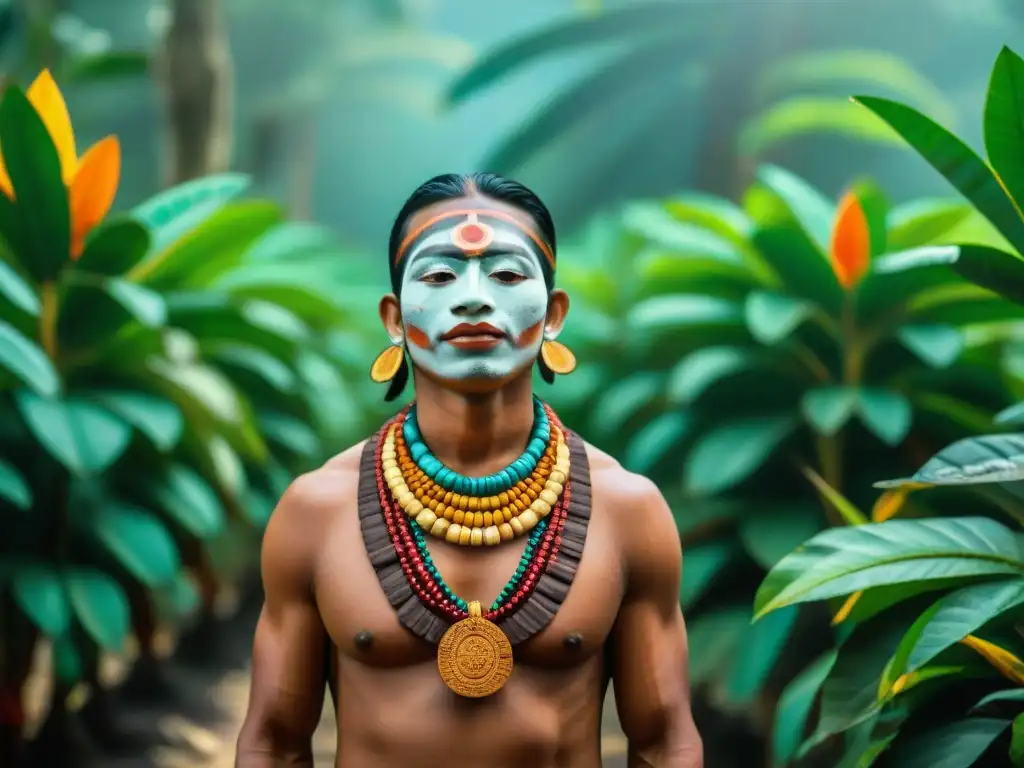 Ceremonia maya con cacao en plantación: vibrante tradición y cultura