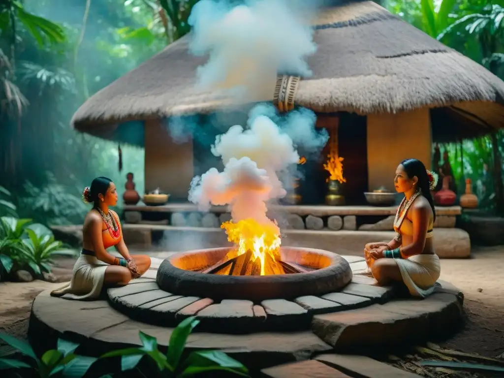 Ritual de Temazcal Maya: Purificación en la Selva Ceremonia maya en temazcal en la selva: Experiencias bienestar turismo cultural maya