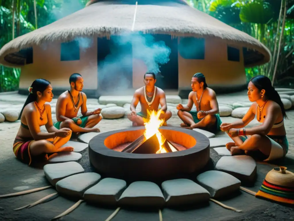 Ceremonia de temazcal maya en la selva: beneficios de los temazcales mayas en la serenidad de la naturaleza exuberante