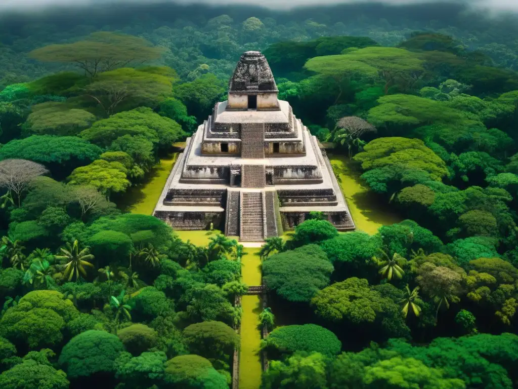 Descubre ciudades mayas ocultas con tecnología LIDAR revelando ruinas y pirámides en la densa jungla