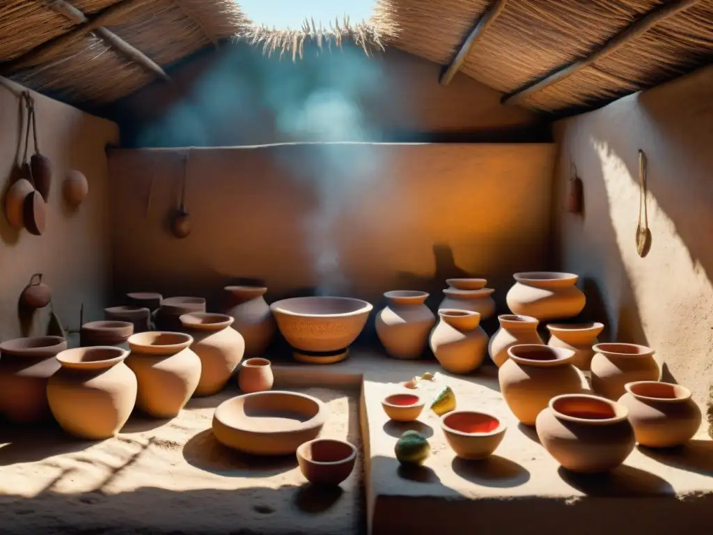 Descubre una cocina antigua maya en hallazgos arqueológicos, con utensilios de piedra y alimentos tradicionales como maíz y cacao