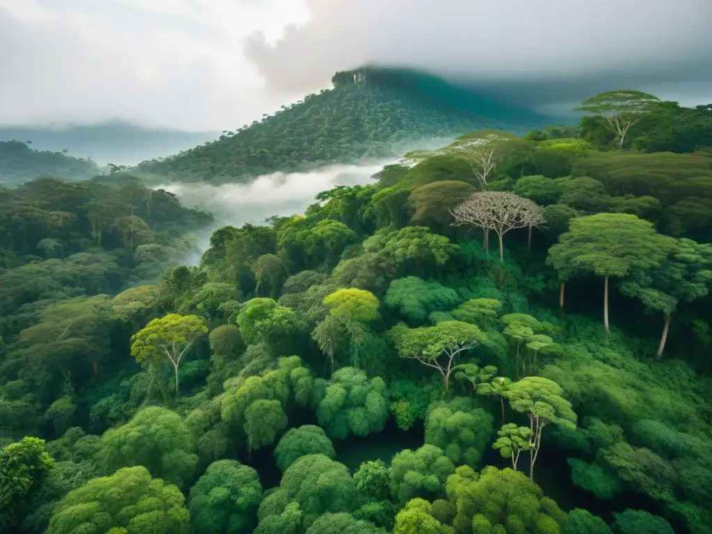 Colaboración entre científicos y ancianos mayas bajo un árbol Ceiba, fusionando sabiduría ancestral y esfuerzos de conservación