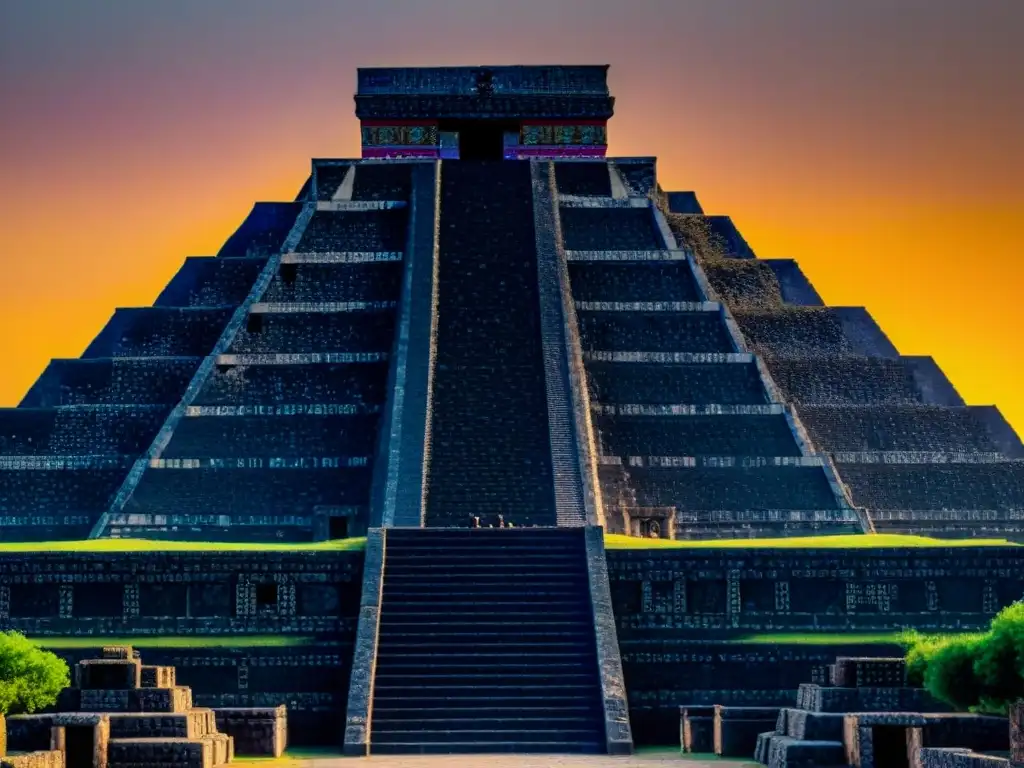 Conexiones astronómicas entre mayas: Detalles celestiales tallados en Teotihuacán al atardecer