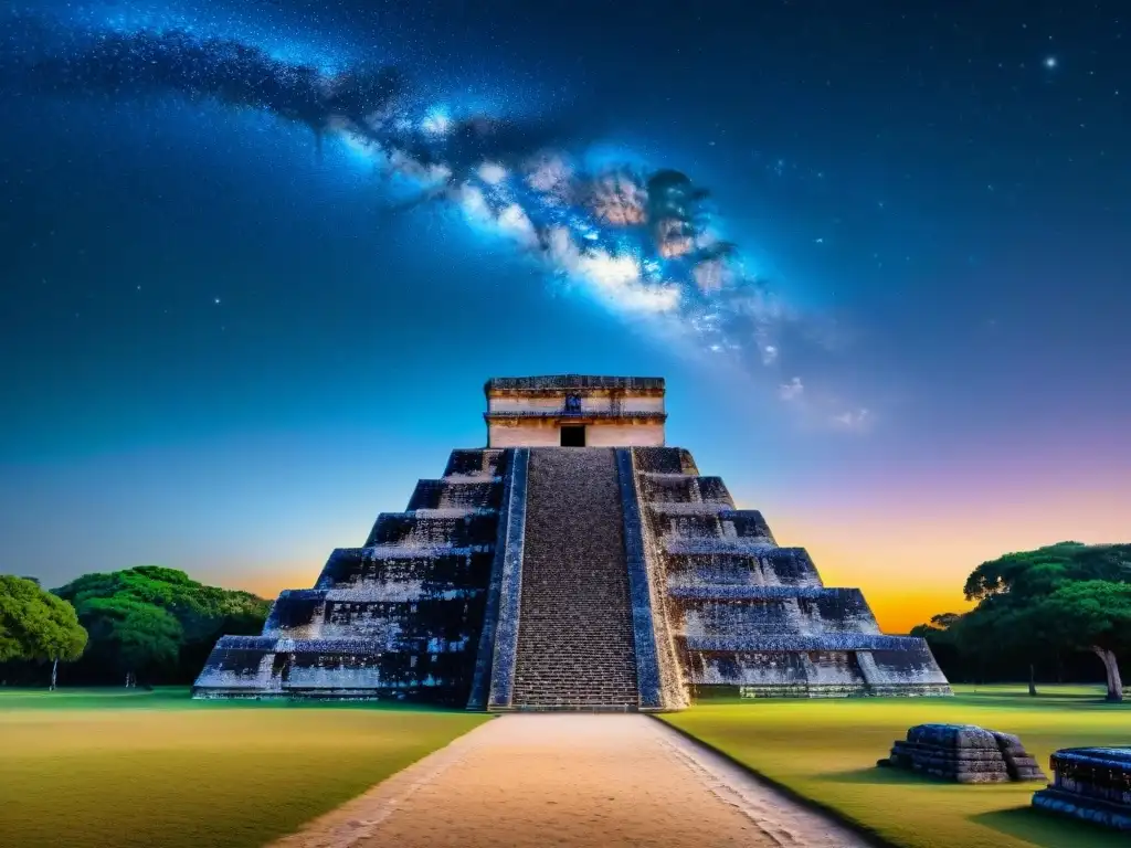 Construcciones mayas iluminadas por el cosmos, enseñanzas ancestrales en Chichén Itzá