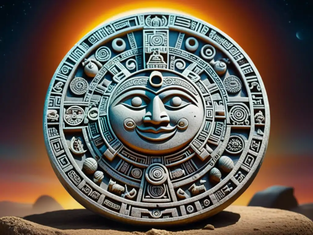 En el corazón de la comunidad maya, se fusionan las representaciones sol luna imaginario Maya en un calendario ancestral