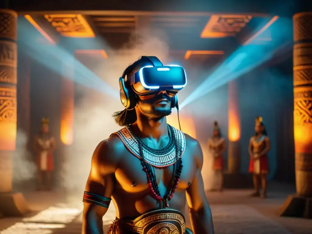 Immersión en Danzas Rituales Mayas en Realidad Virtual: una experiencia sensorial única fusionando cultura antigua y tecnología moderna