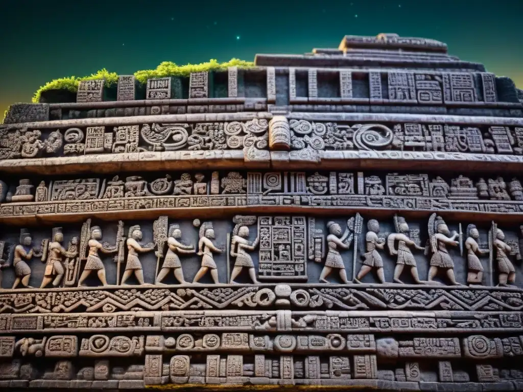 Detalle de las alineaciones astronómicas en Copán, descifrando el saber maya