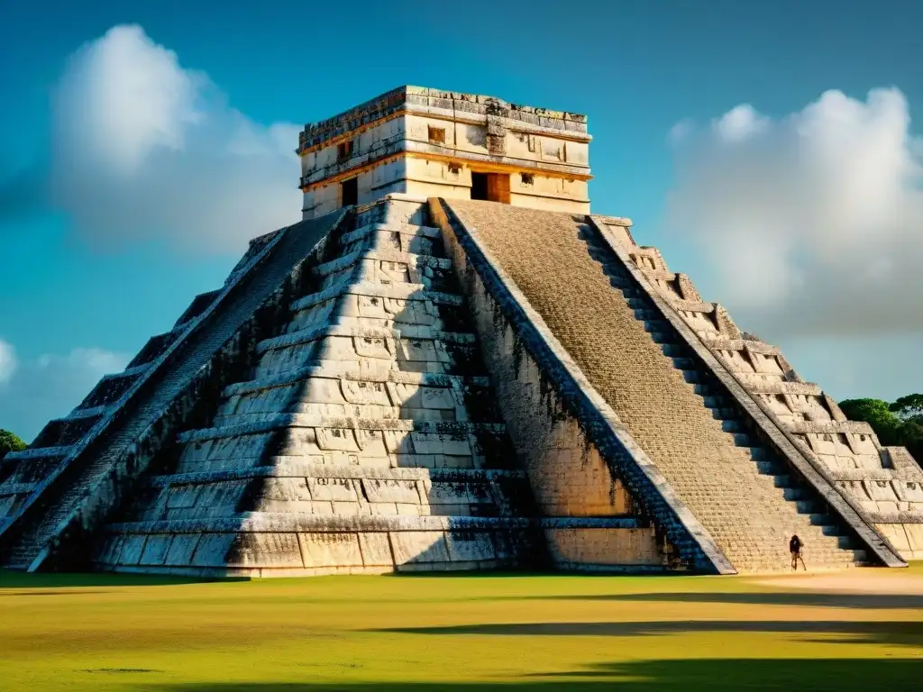 Detalle de la arquitectura astronómica en los observatorios mayas de Chichen Itza