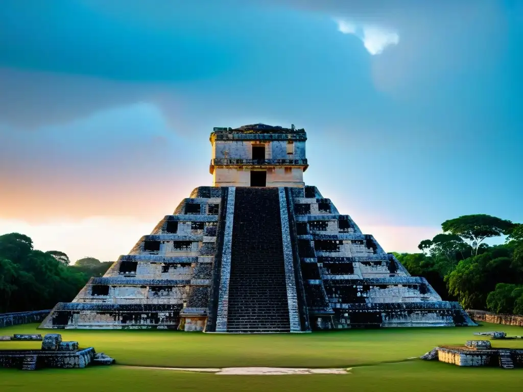 Detalle astronómico en edificaciones mayas de Chichen Itza, simbolismo y precisión en la alineación con Venus