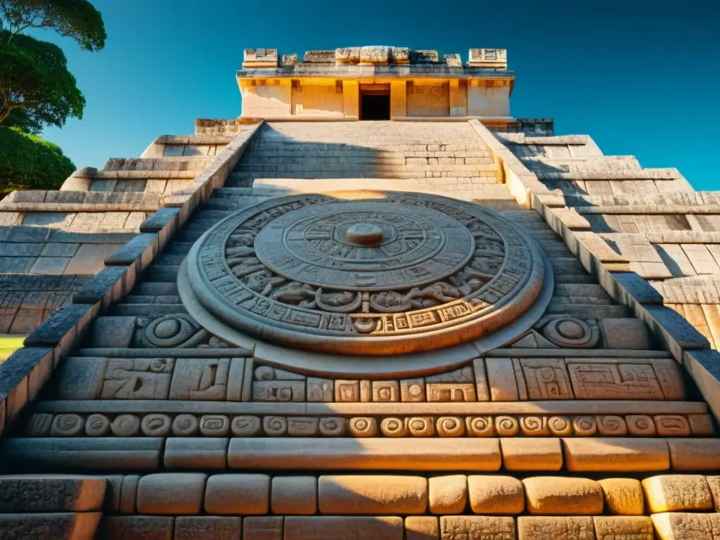 Detalle excepcional de las técnicas astrónomas de los mayas en Chichén Itzá, educando sobre su legado en turismo