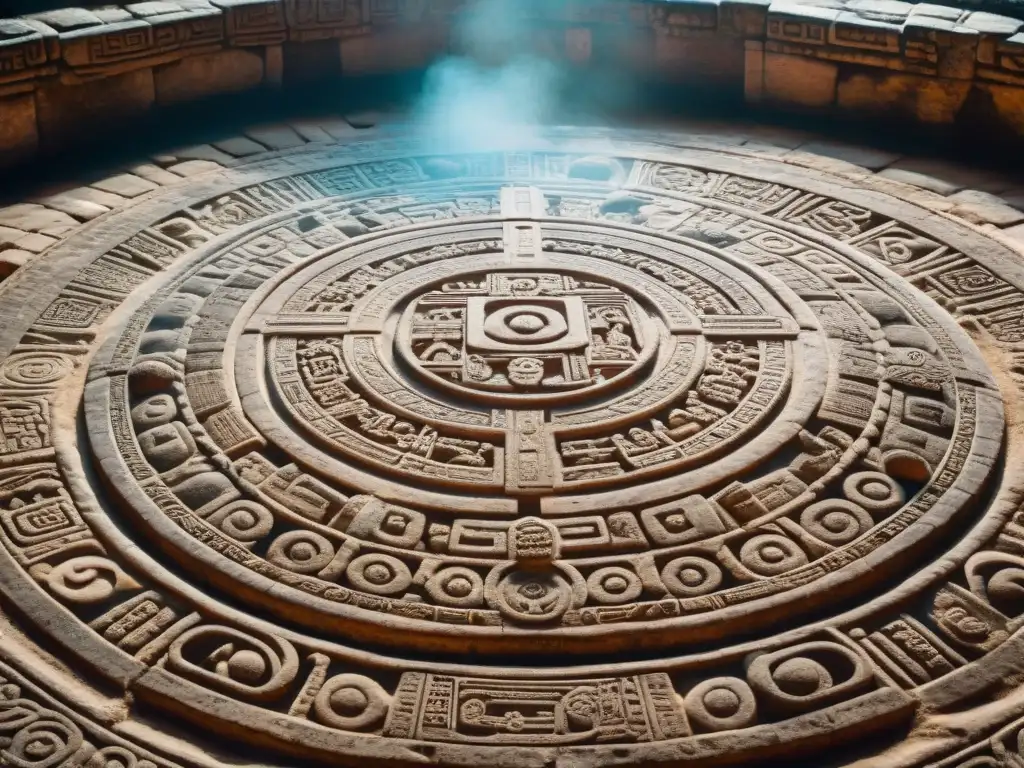 Detalle impresionante del Juego de Pelota Maya, mostrando jugadores en acción y las técnicas del juego