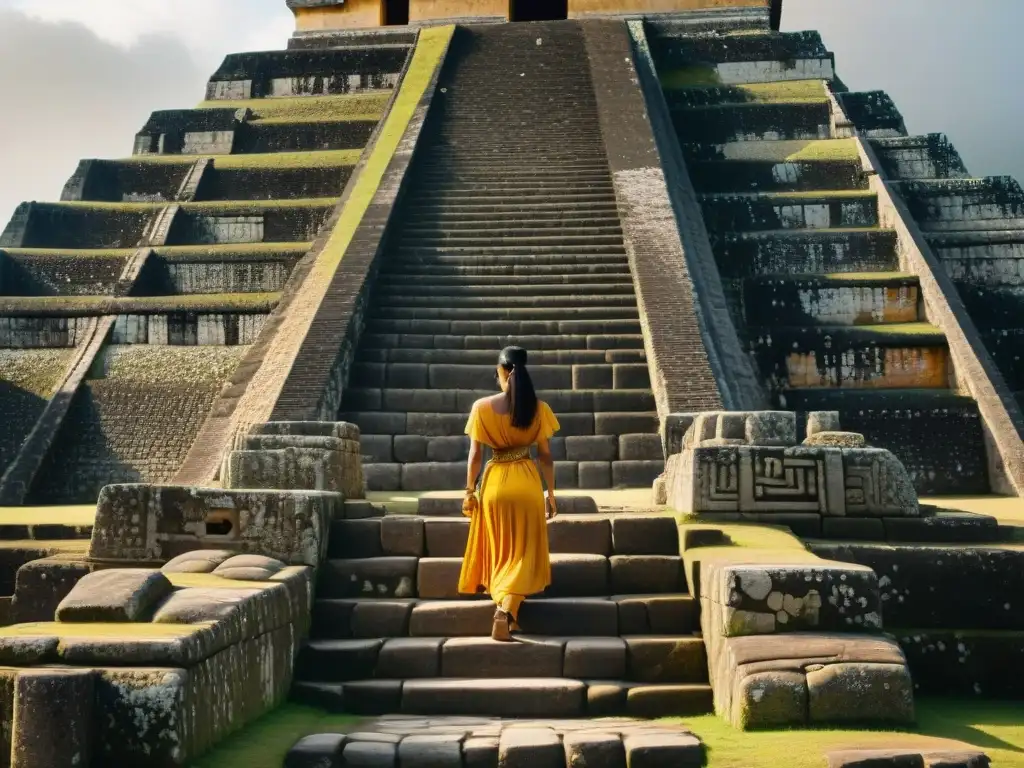 Detalle de jeroglíficos mayas en El Castillo, Xunantunich