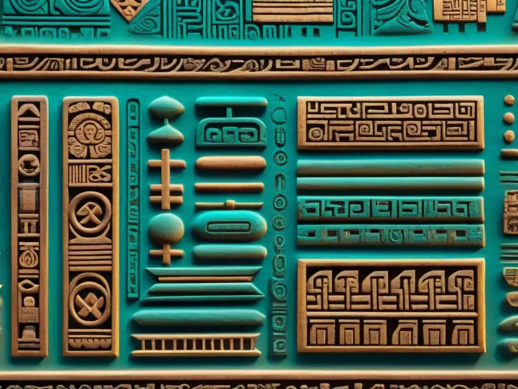 Detalle de manuscrito maya preservado con nanotecnología, fusionando pasado y futuro en la conservación de manuscritos mayas