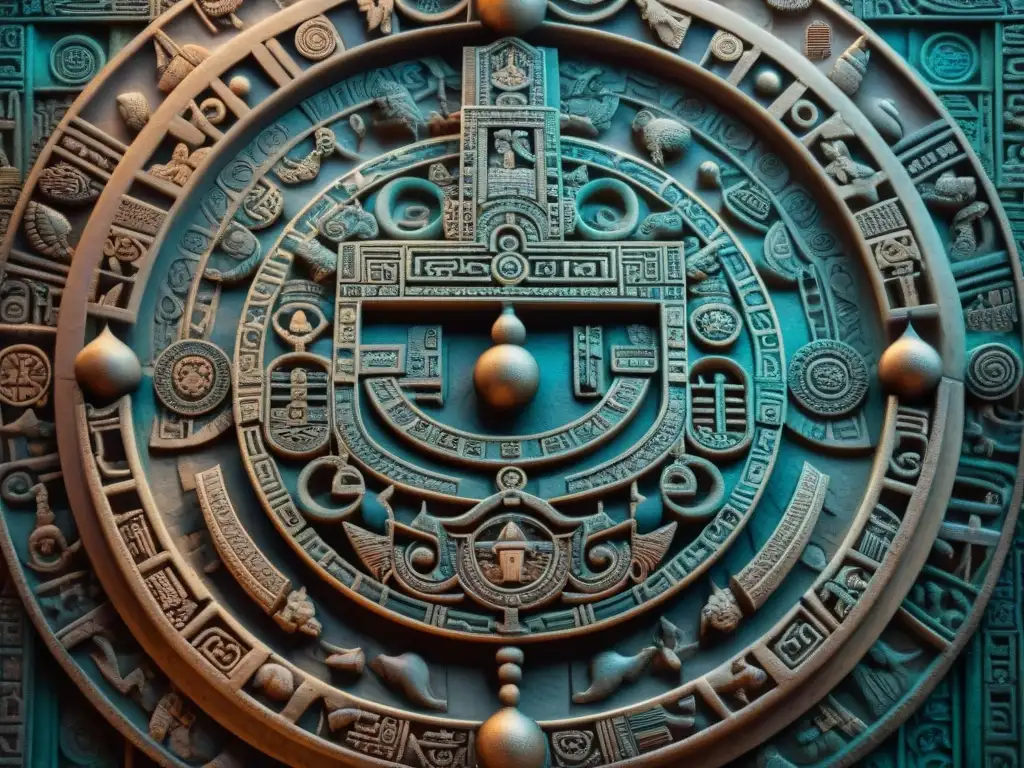 Detalles asombrosos del calendario maya, revelando el significado de sus símbolos y la sabiduría astronómica