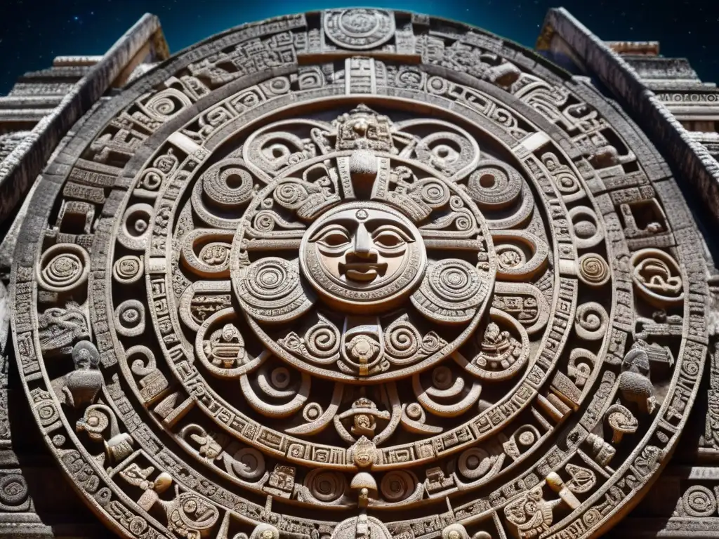 Detalles asombrosos del calendario maya en Palenque, México