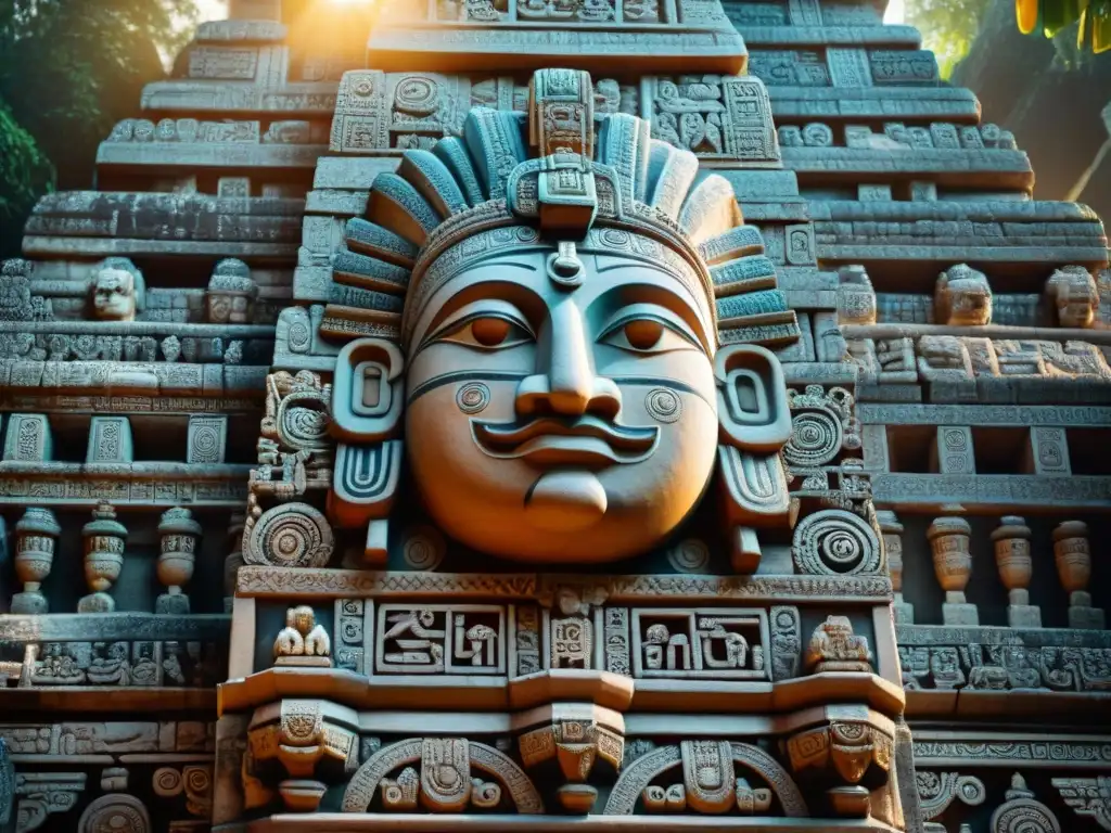 Detalles fascinantes del estilo Puuc arquitectura maya evolución en piedra tallada, máscaras y símbolos geométricos