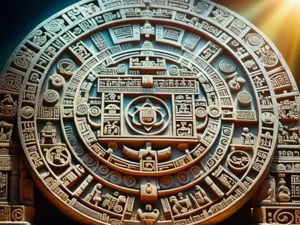 Detalles impresionantes del calendario maya, mostrando su influencia hoy