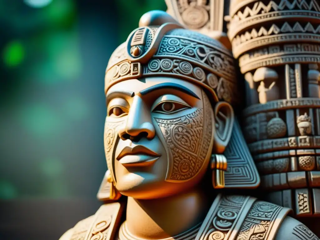 Detalles impresionantes en escultura maya con técnicas escultura maya olmecas
