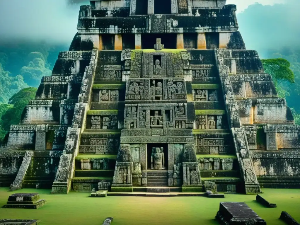 Detalles de las impresionantes inscripciones en estelas mayas de Tikal y Copán, historia ciudades mayas turismo