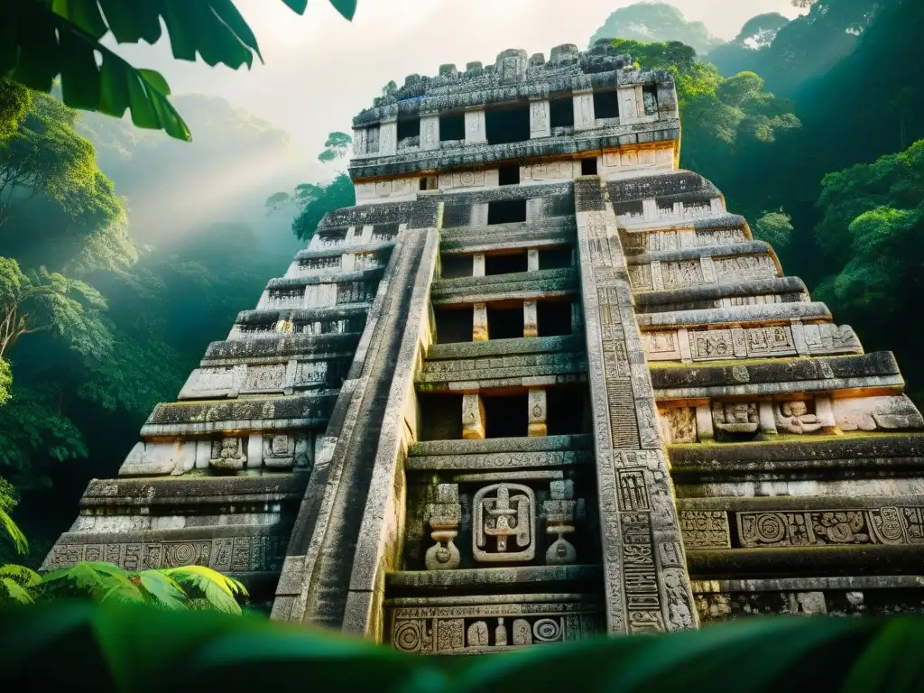 Detalles mayas en Palenque: historia y misticismo en arquitectura maya en diseño contemporáneo