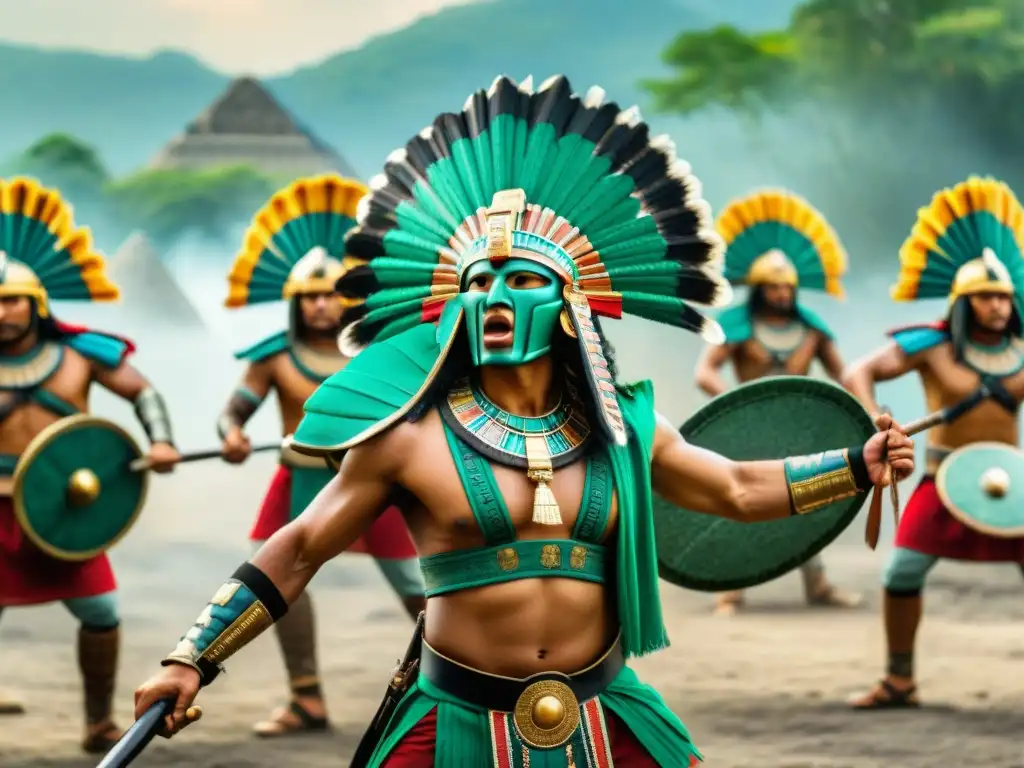 Épica batalla entre guerreros mayas y Teotihuacán en Mesoamérica