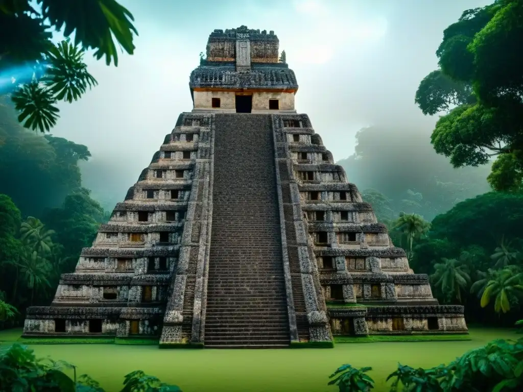 Equipo de arqueólogos usando tecnología 3D para reconstruir templo maya