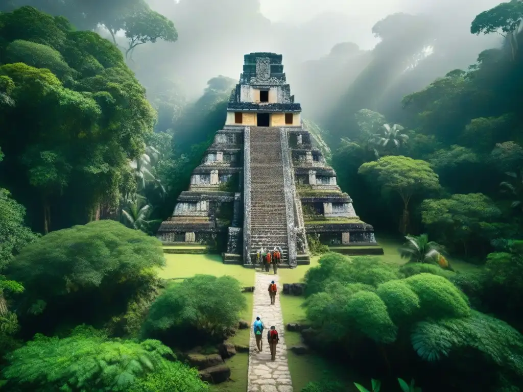 Equipo de investigadores utiliza tecnología LiDAR para descubrir estructuras mayas en la selva
