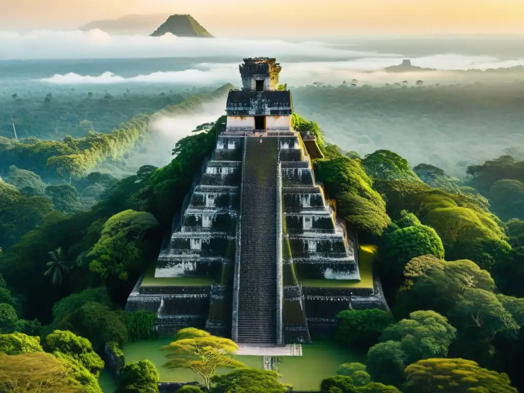 Esplendor maya al amanecer: construcciones mayas enseñanzas cosmos sociedad entre la exuberante selva