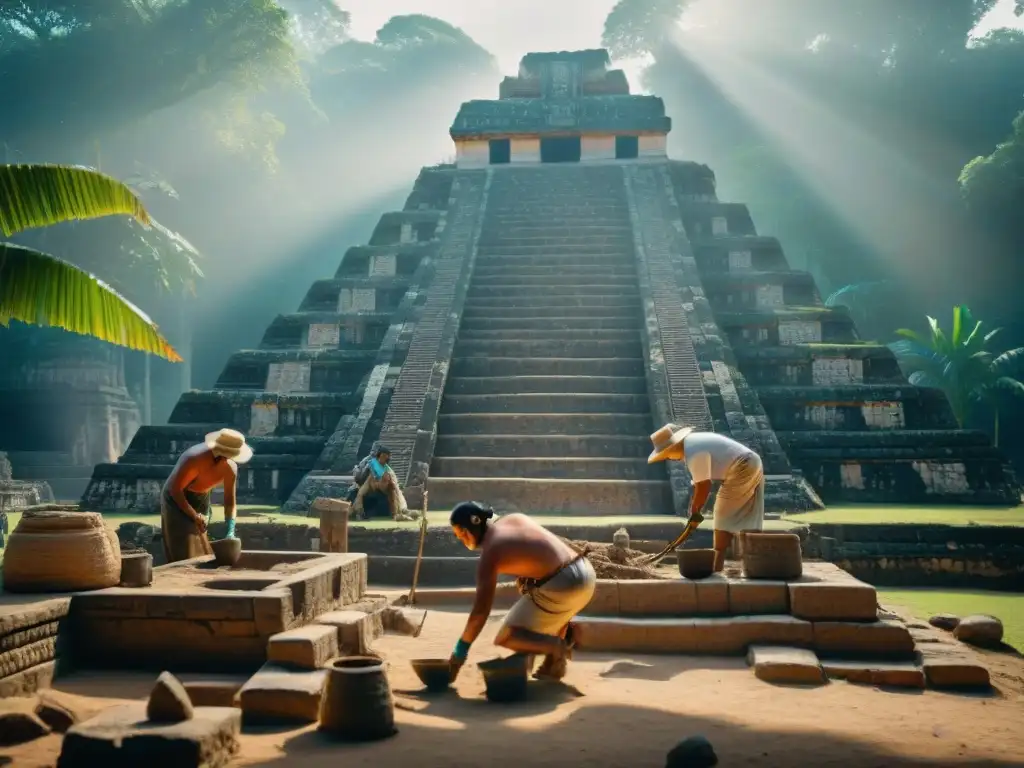 Excavación al amanecer de la civilización maya en Ceibal: descubrimiento, historia y dedicación