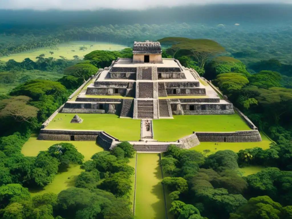 Excavación de fortaleza maya revela implicaciones históricas en imponente imagen aérea