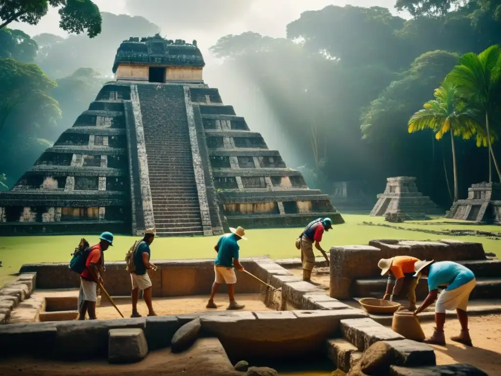 Excavación en palacio maya Kulubá: Arqueólogos descubren tesoros antiguos en la selva misteriosa