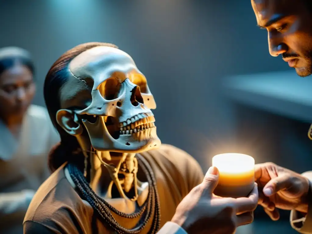 Reconstrucción facial maya: técnica forense de vanguardia Experto en ciencia forense reconstruye rostro maya con tecnología avanzada