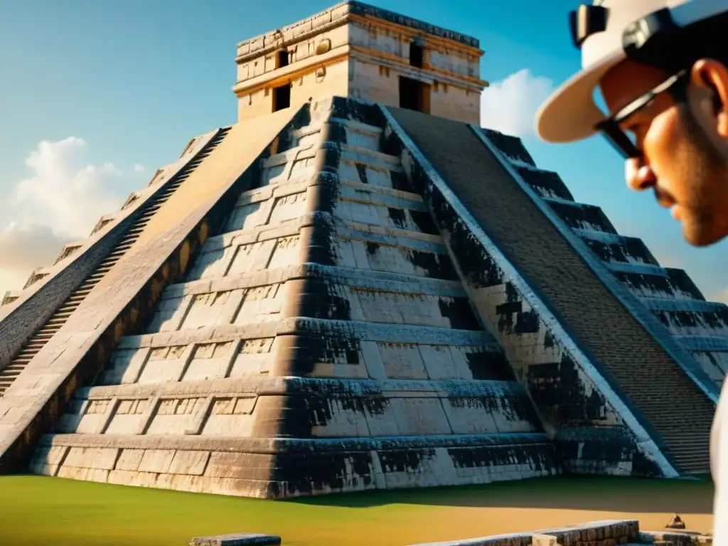 Expertos en reconstrucción 3D aplican técnicas de construcción mayas en detalle